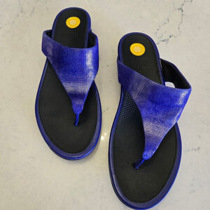 Women's FitFlop Blue Sandals EU 42 /US Size 10